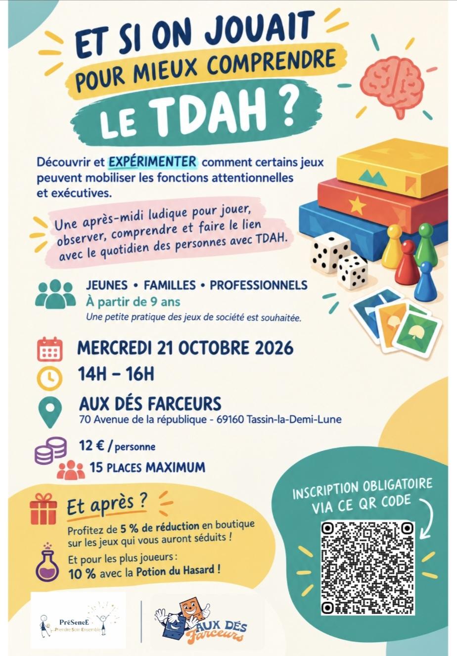Et si on jouait pour mieux comprendre de TDAH ?